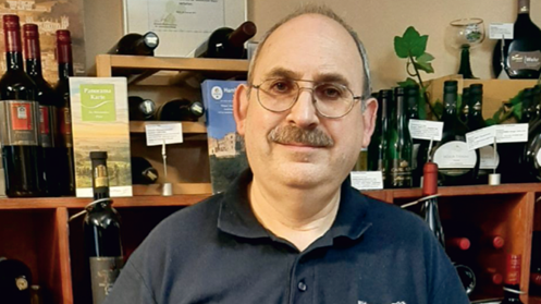 Helmut Hammer-Weinprobe im Restaurant Kerlins Kupferpfanne mit H. Hammer